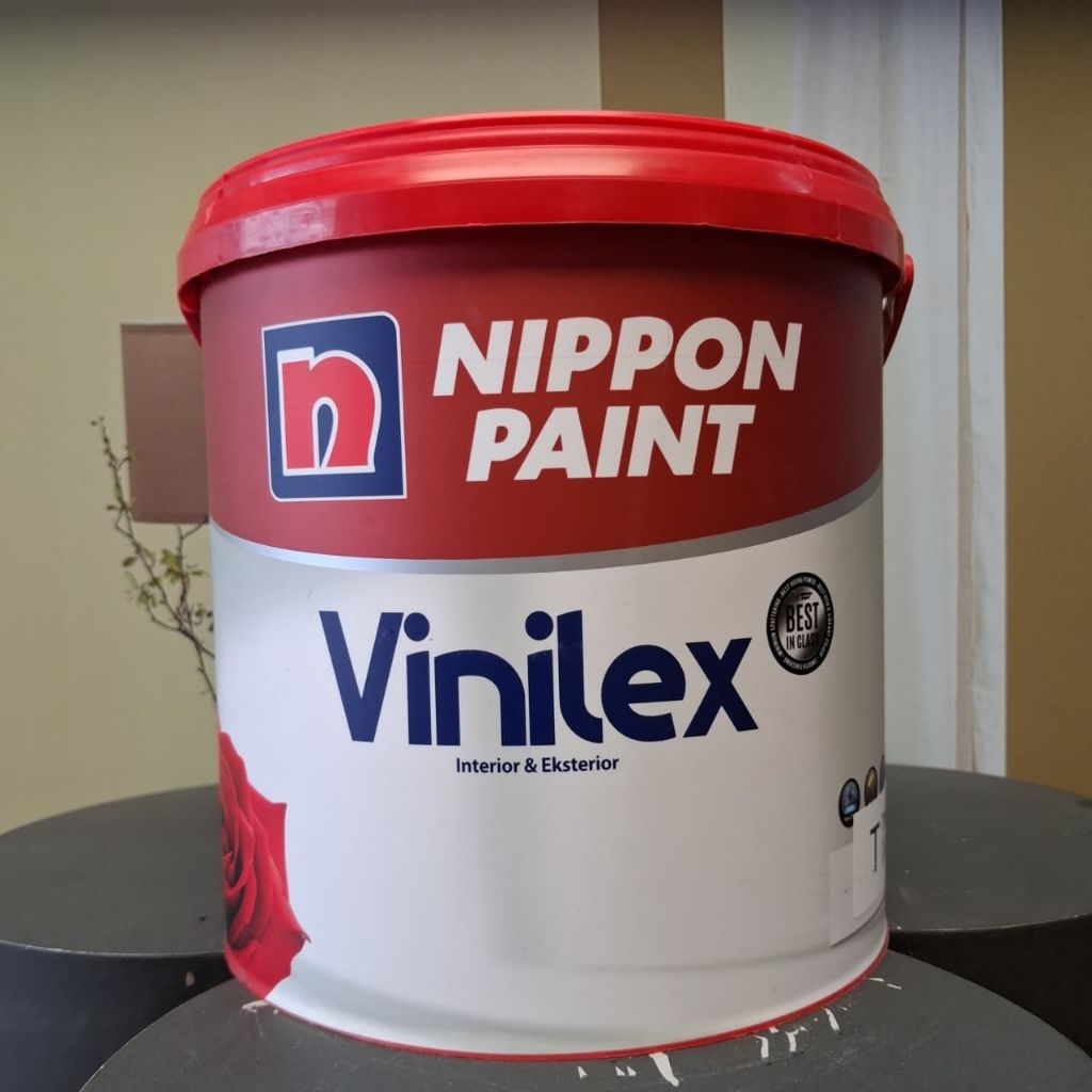 NIPPON PAINT VINILEX 25KG/CAT TEMBOK DALAM/CAT TEMBOK INTERIOR/VINILEX KEMBANG