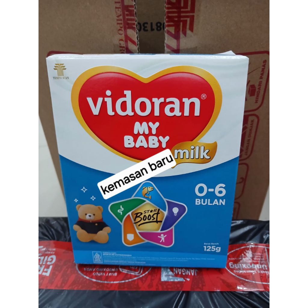 Susu Vidoran MyBaby 0-6 Bulan 125 gram exp 2027