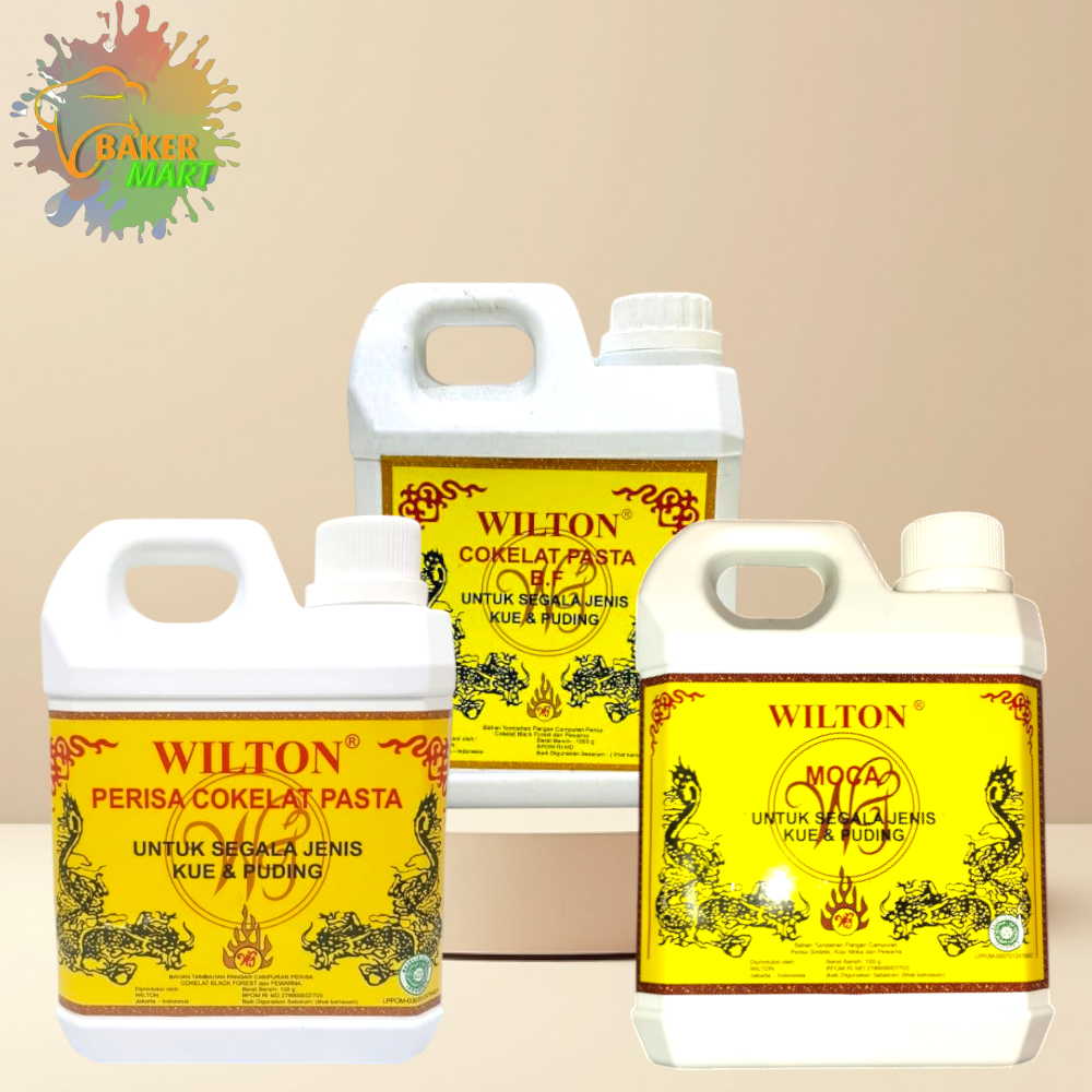 Wilton Pasta Coklat / Black Forest / Moca 1Kg