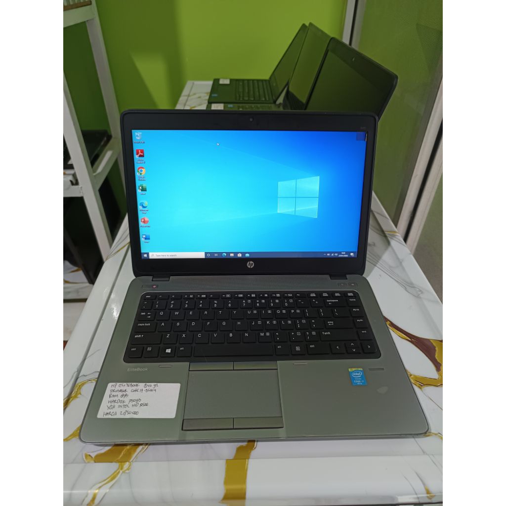 laptop hp elitebook 840 G2 intel core i7 ram 8gb