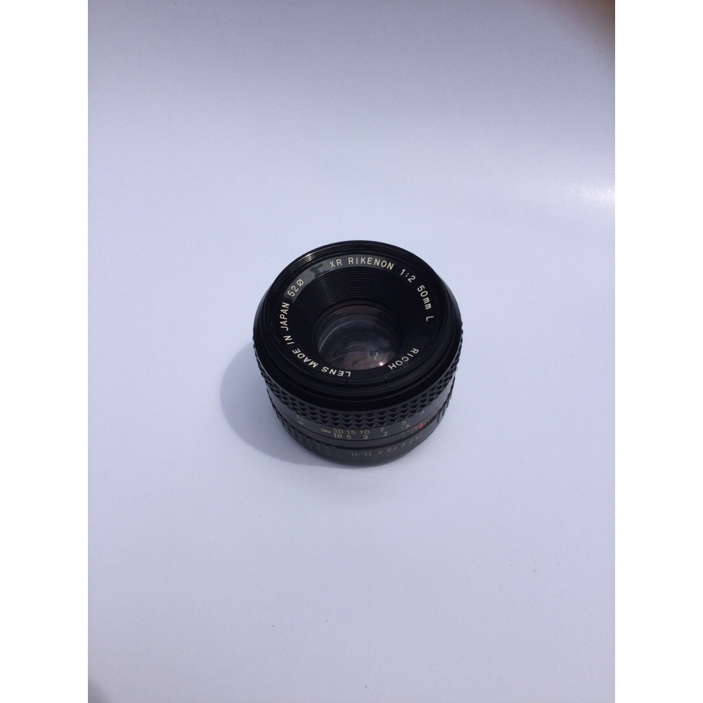 Lensa Ricoh XR Rikenon 50mm f.2 bokeh