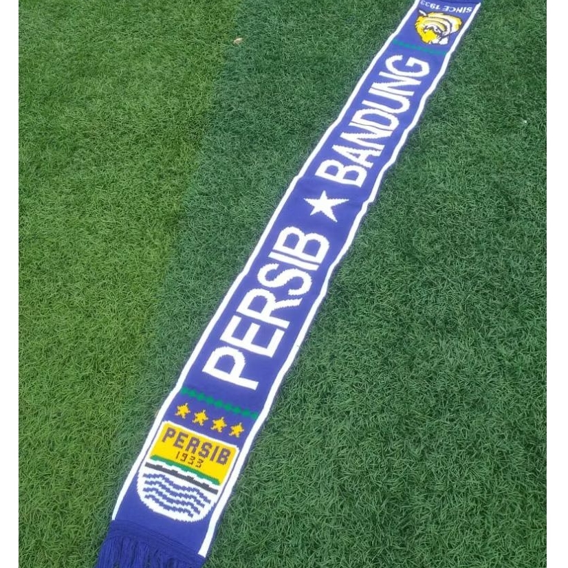 SYAL SCARF PERSIB BANDUNG RAJUT KOMPUTER