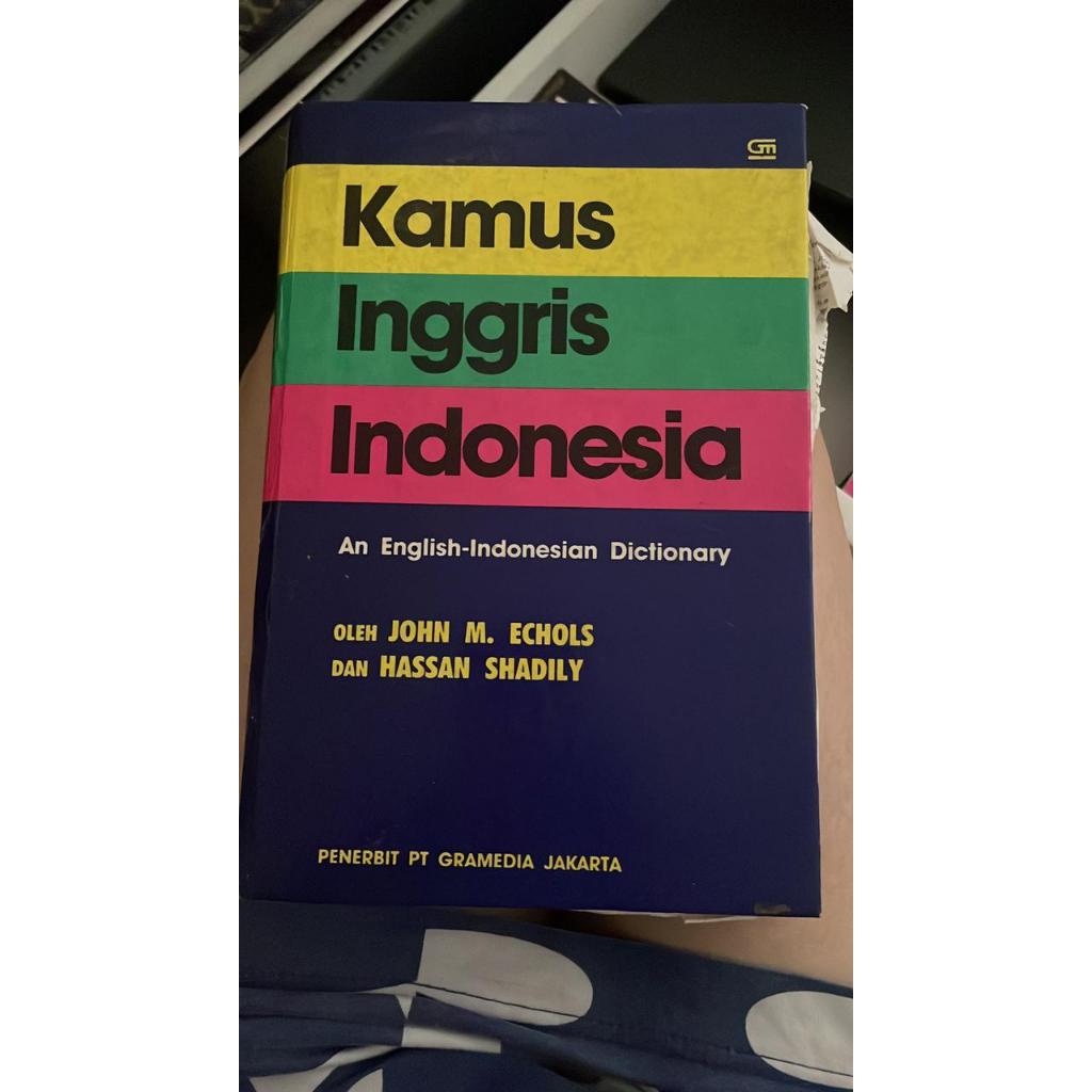 Kamus Bahasa Inggris Indonesia Gramedia (Bekas)