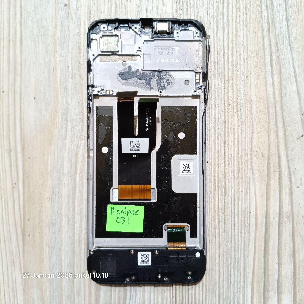 LCD Touchscreen Realme C31 Orie Copotan