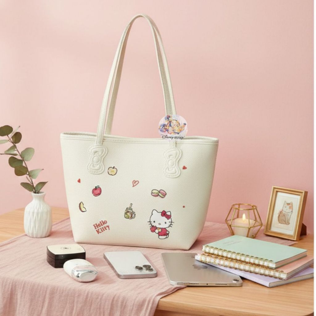 TOU TOU - shoulderbag white hello kitty tas507