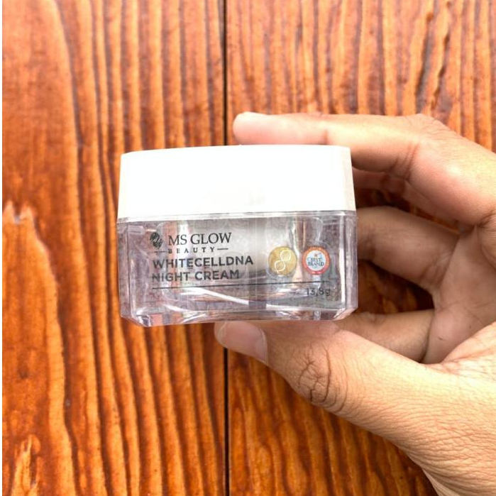 NIGHT WHITE CELL DNA MS GLOW / CREAM MALAM WHITECELL DNA / SERUM DNA SALMON