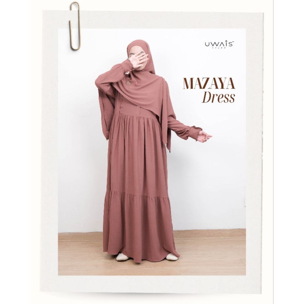 Mazaya Dress Gamis By Uwais