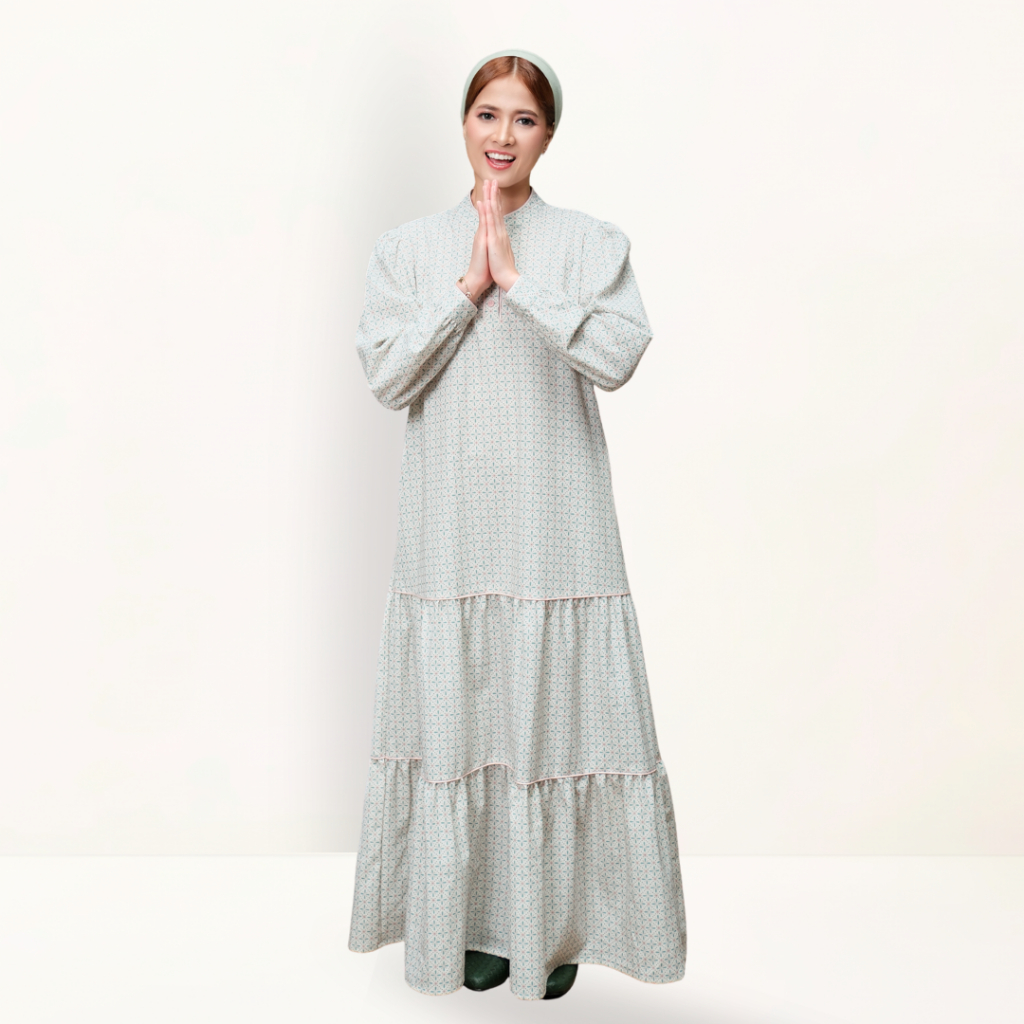 GRAPHIS Matcha Maxi Dress