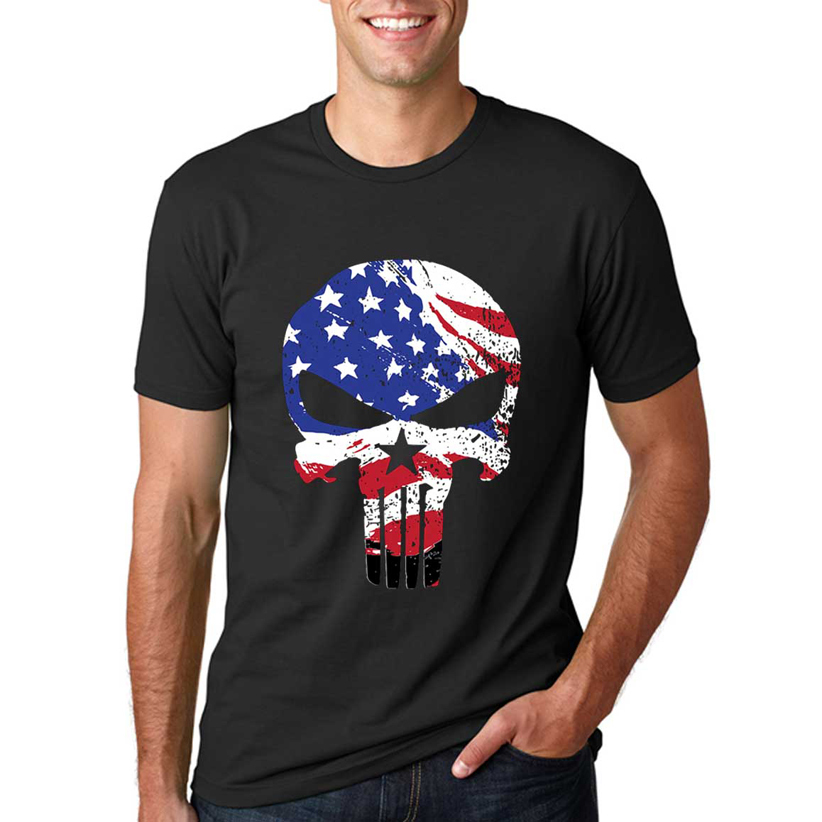 Punisher Tshirt 100% Cotton || Size S M L XL XXL 3XL 4XL