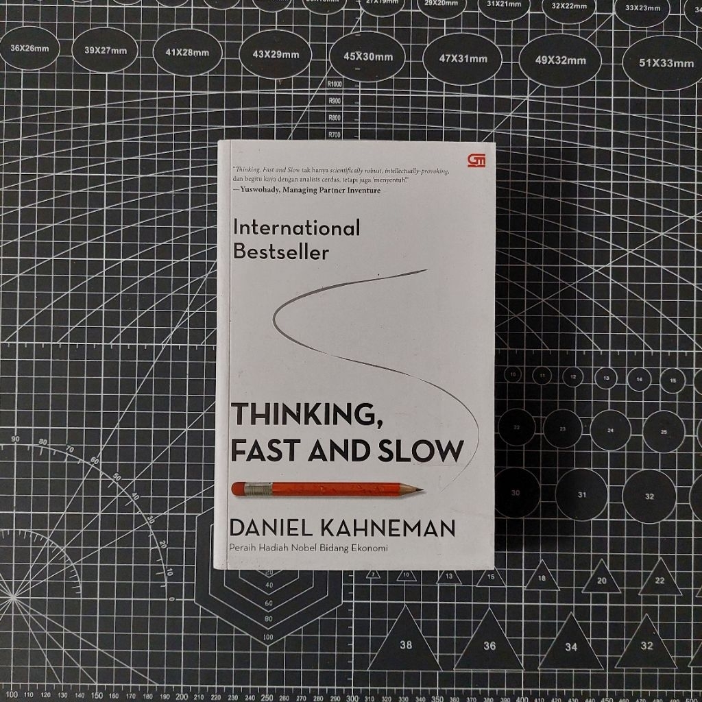 PRELOVED BOOK - Buku Thinking Fast and Slow - Daniel Kahneman