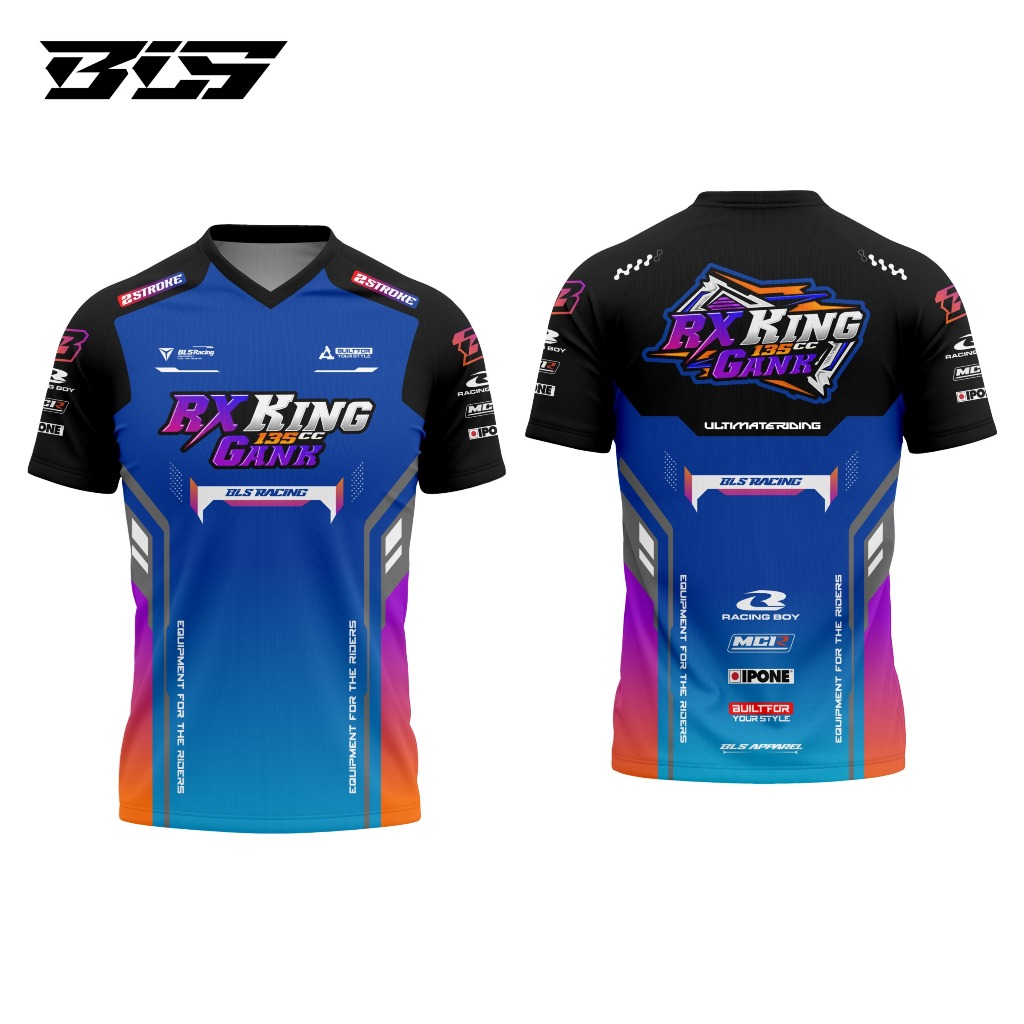 Jersey BLS RX King Gank full printing Premium Quality