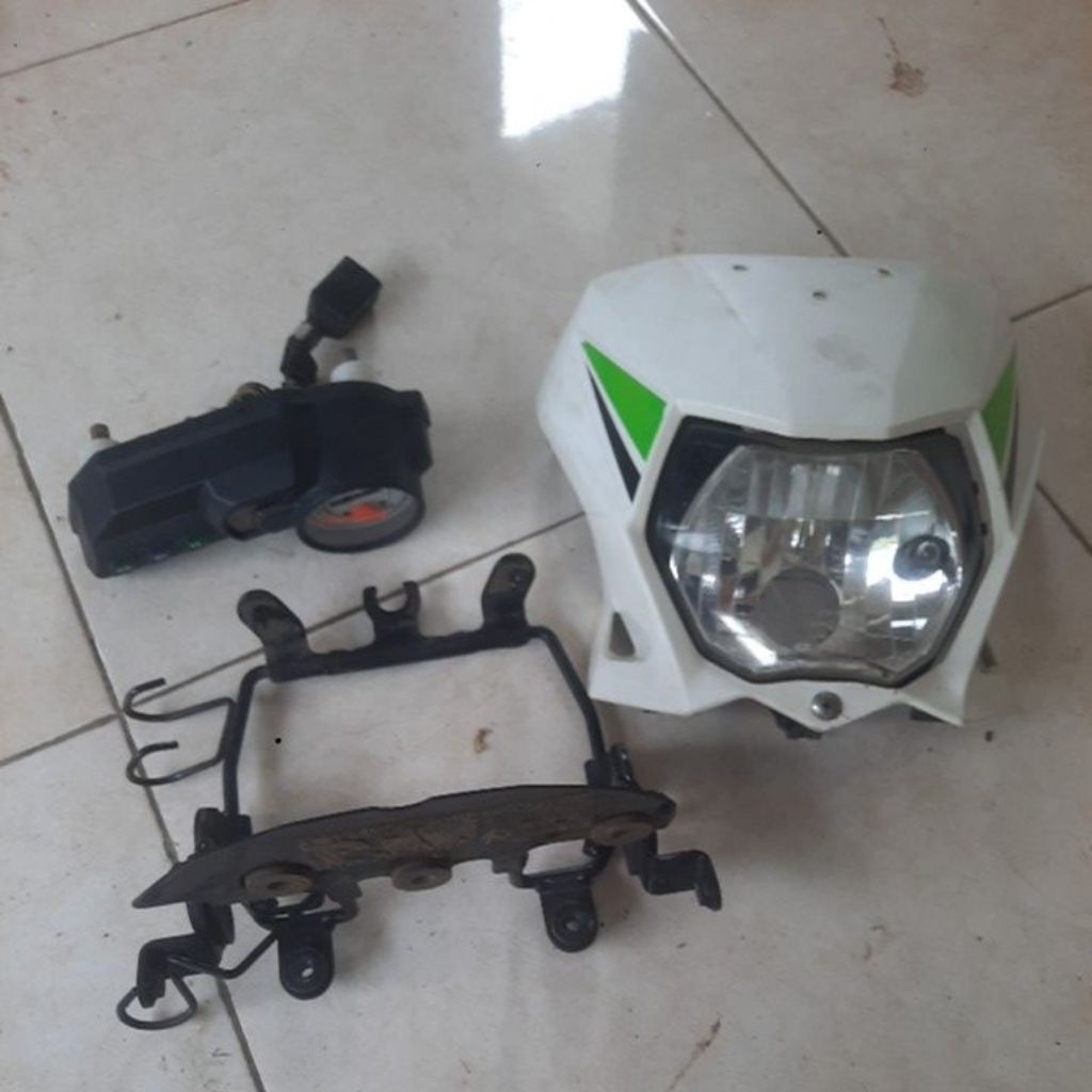 headlamp fullset klx bf original copotan