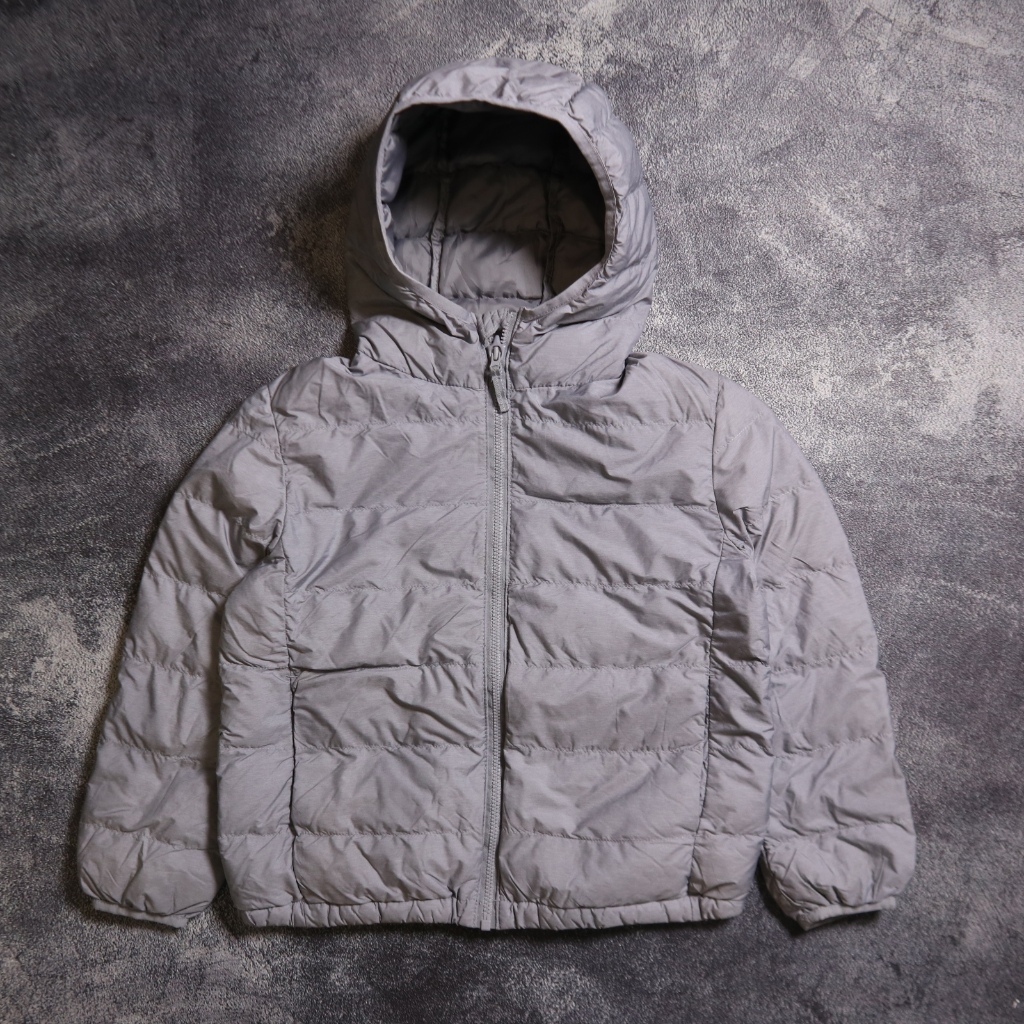 JAKET UNIQLO ULTRALIGHT DOWN PUFFER KIDS AN119 SIZE ANAK 120 WINTER