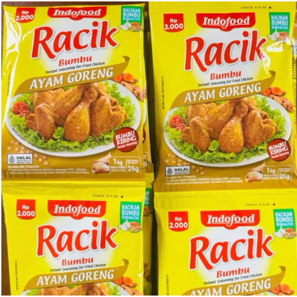 Bumbu Racik Ayam Goreng 1 renceng 10 pcs