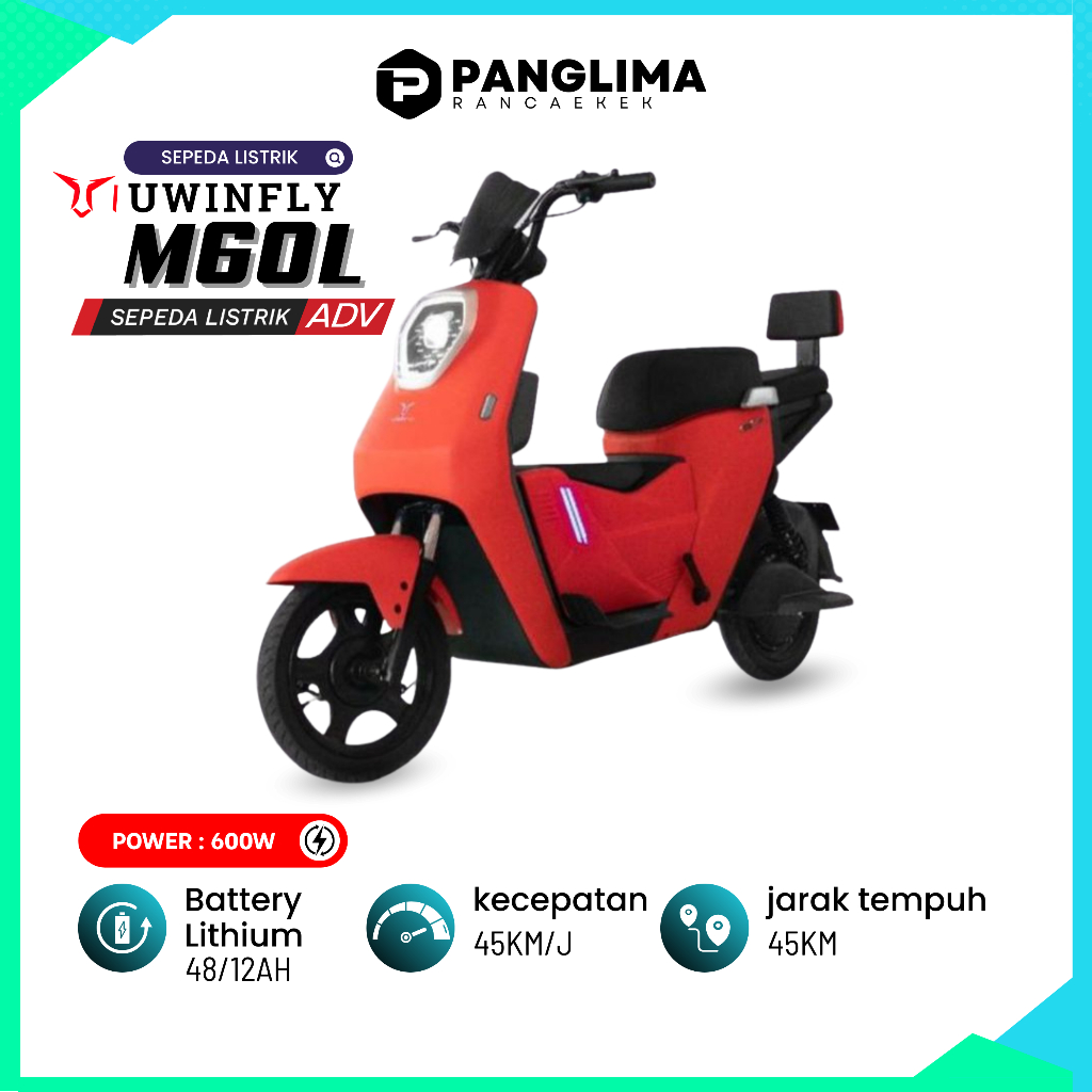 Ready Stock  Sepeda Listrik UWINFLY terbaru D75 | T65L | M60L | ADV