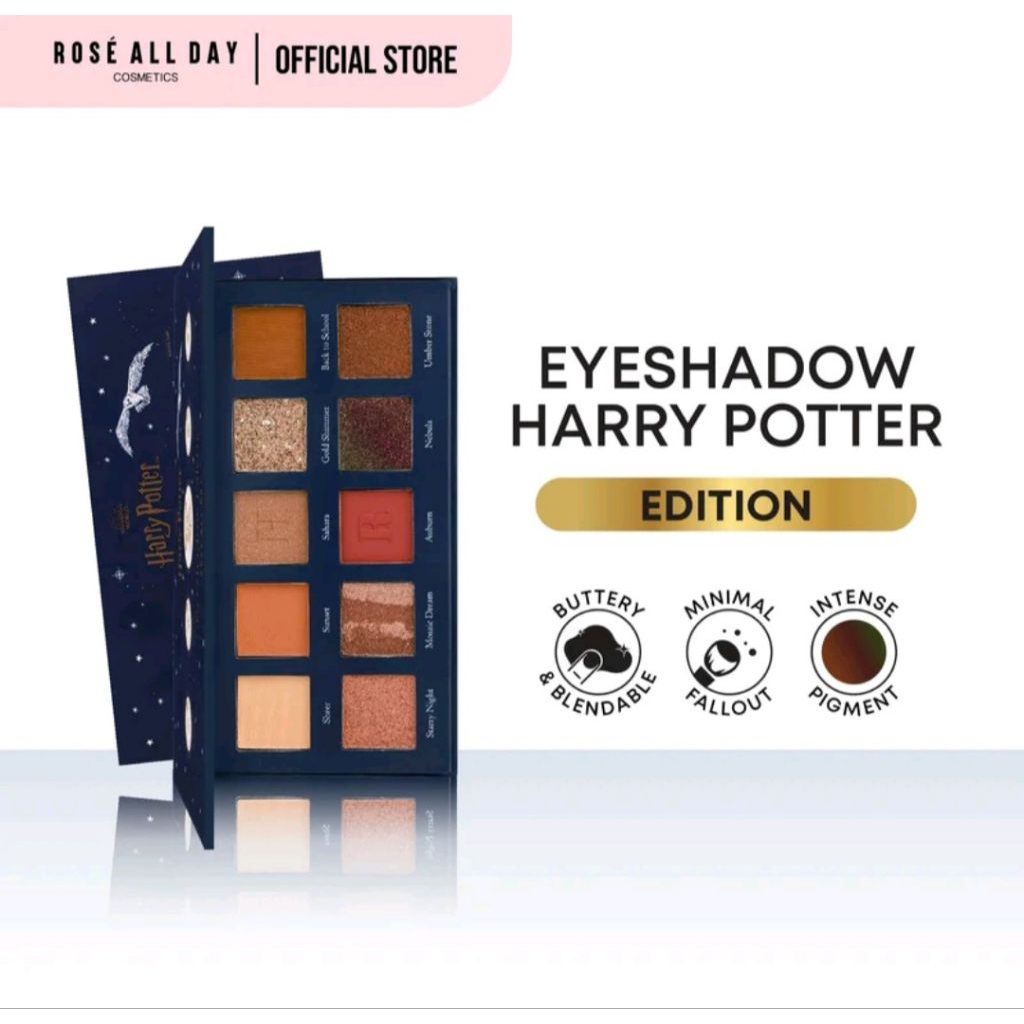 [Ready] Rose All Day Eyeshadow Harry Potter Edition