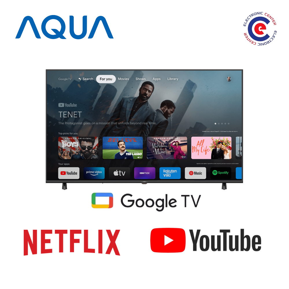 AQUA LED TV Smart Android TV AQT32K85FFX 32 Inch Android FHD Digital