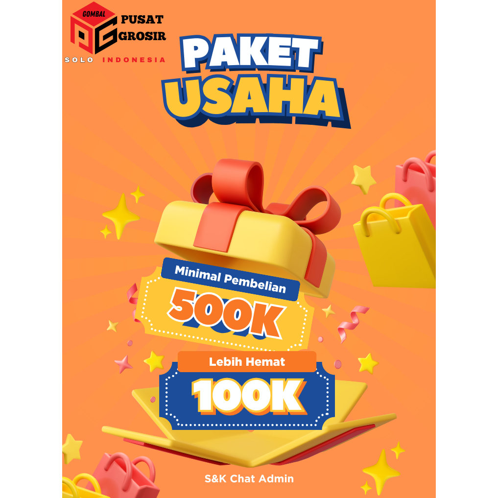 Paket usaha celana kulot gajah unisex KHUSUS PESANAN 01