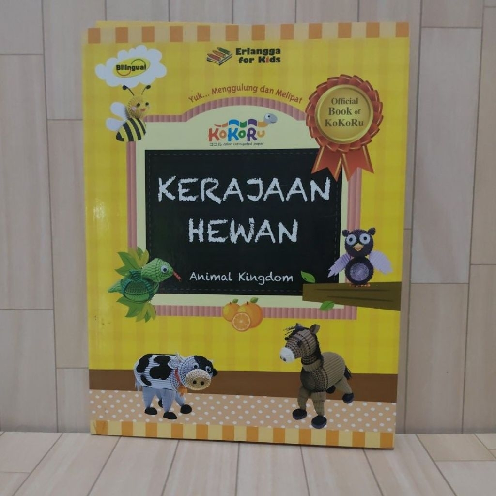 Buku Bacaan Anak Erlangga For Kids Kerajaan Hewan SoftCover