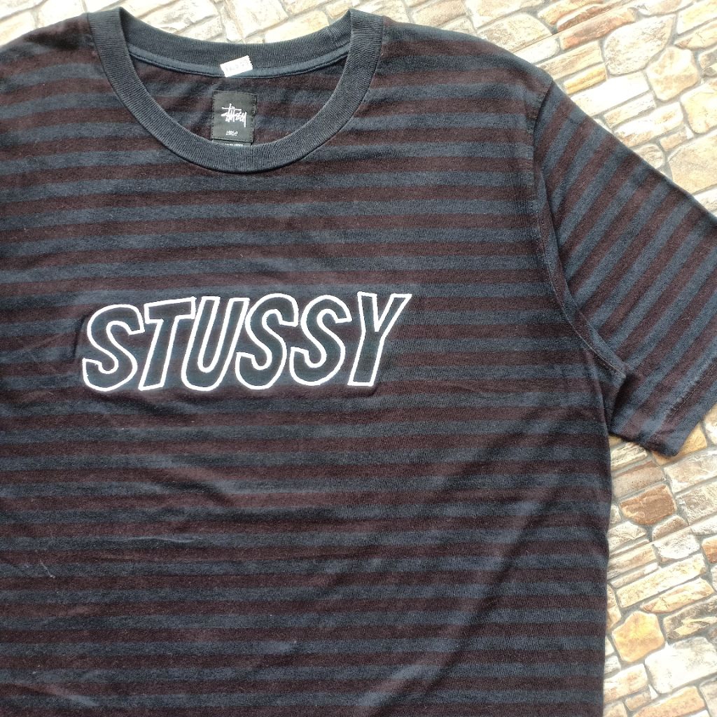 Kaos Fashion pria branded preloved, Tshirt katun vintage brand