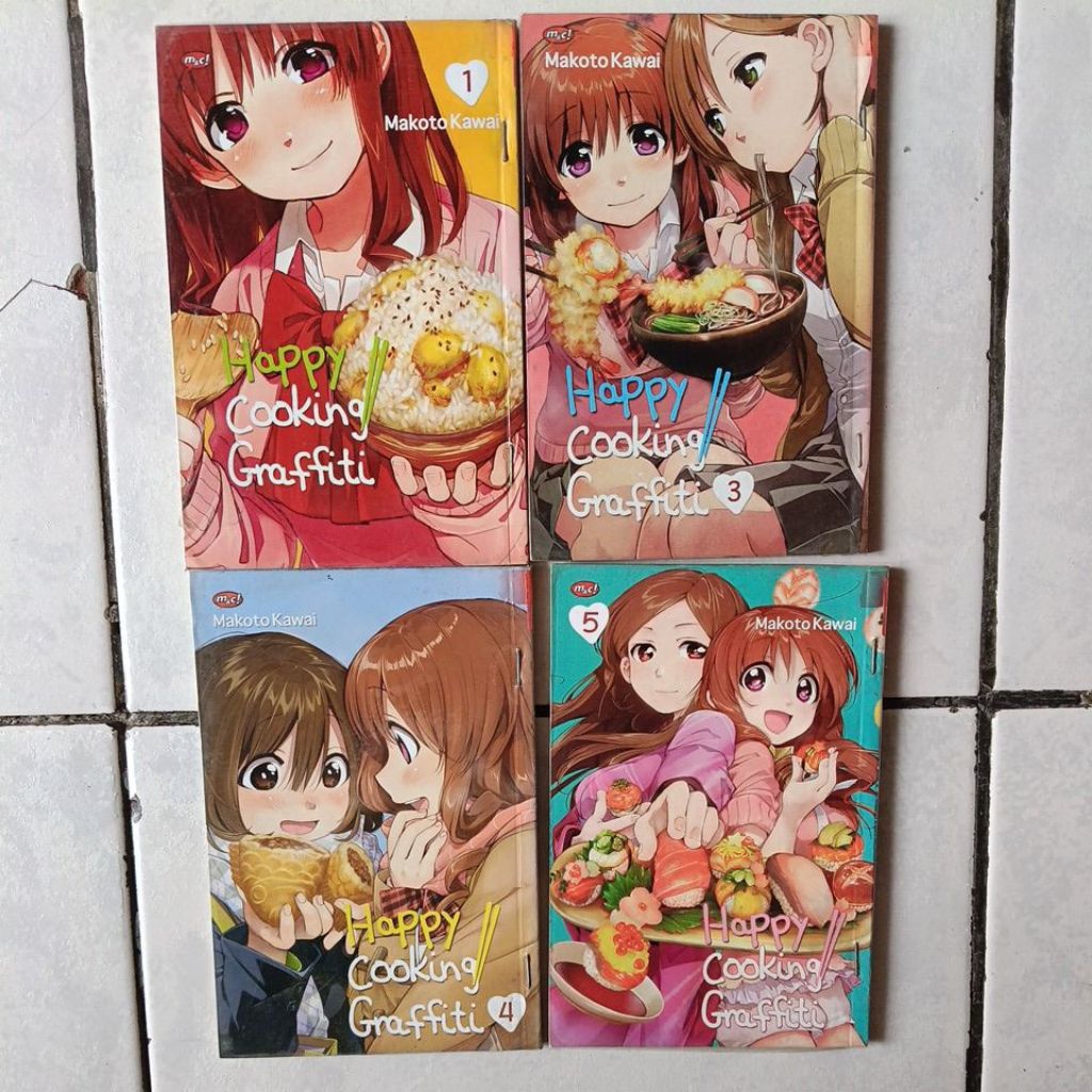 komik happy cooking graffiti 1-5 kurang no 2