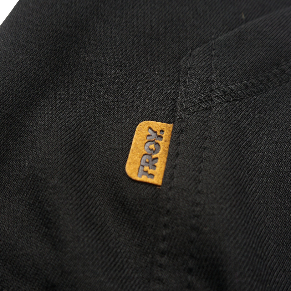 Troy Company Zipper Hoodie Black Parallel Lines - Jaket Hitam Hoodie Hitam Full Zip ZHD 2549