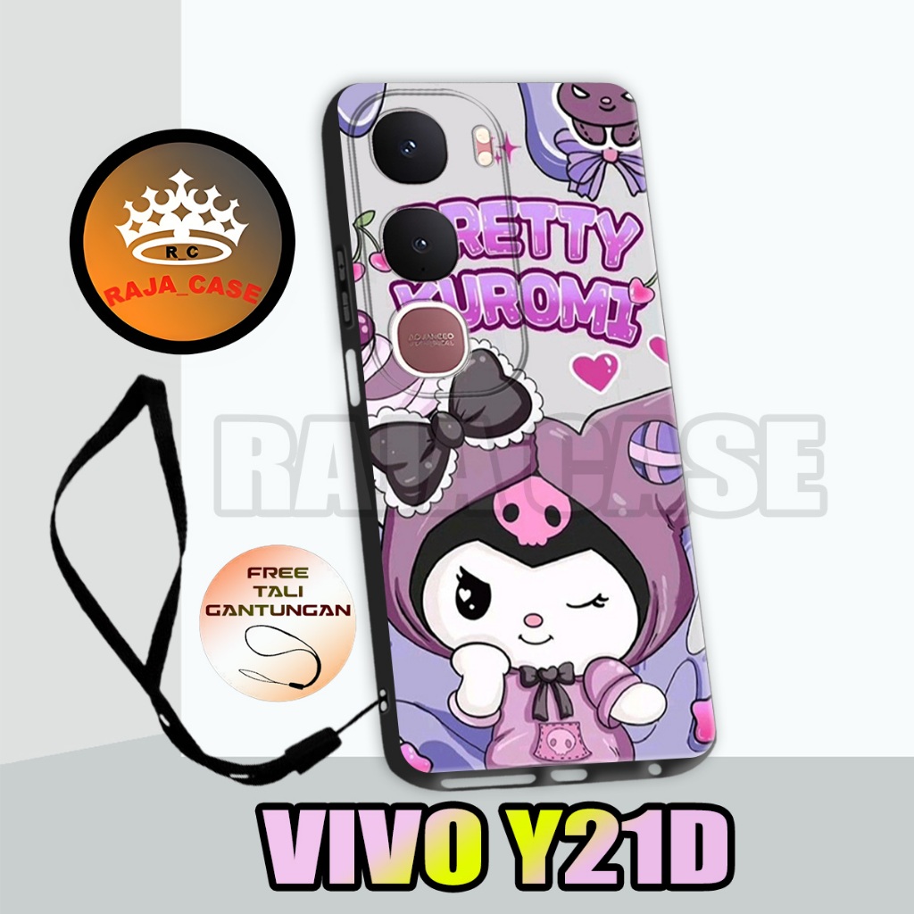 Rc5/Softase karet Hp VIVO Y21D - Motif Lucu /case Hp  VIVO Y21D - casing  VIVO Y21D - Silikon  VIVO 