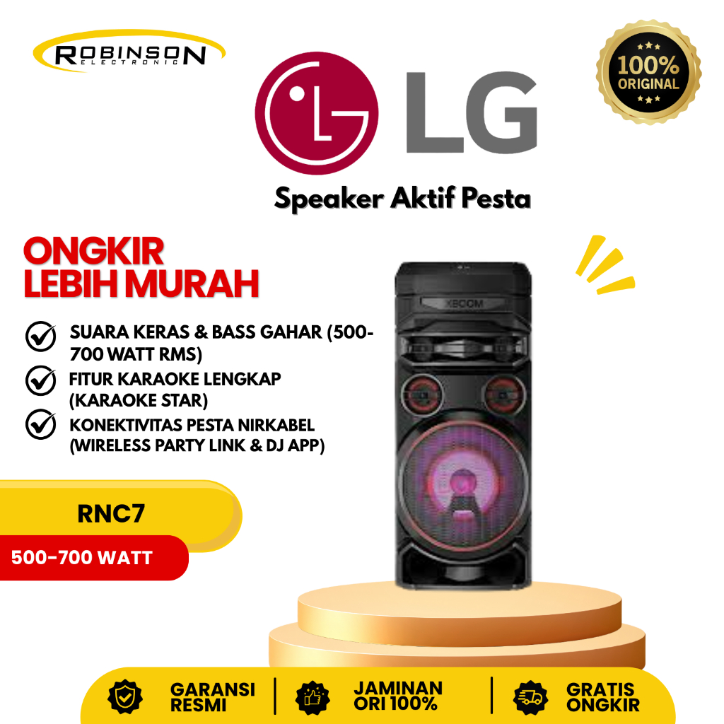 Speaker LG XBOOM RNC7 Speaker Bluetooth