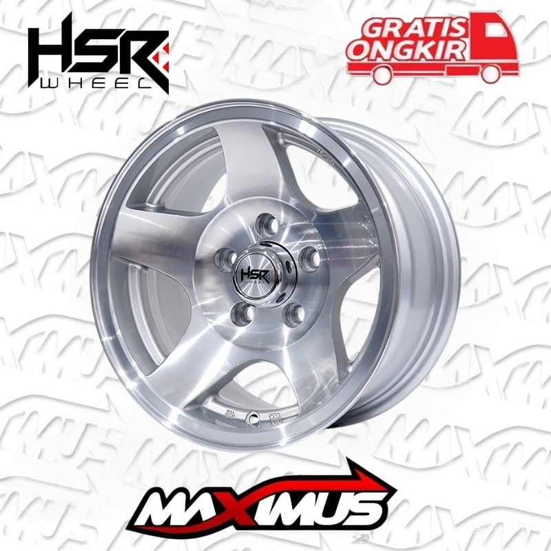 Jual Velg Mobil Baru Merk Hsr Tipe Sipirok JA109 Ring 14 Lebar 7 Lubang 5X114,3 ET -6