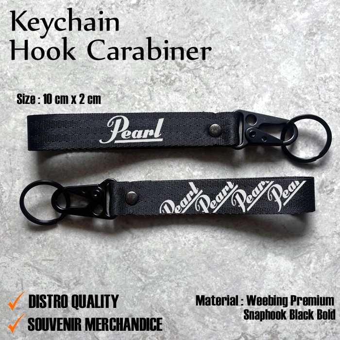 KUNCI PEARL - KARABINER DRUM PEARL - GANTUNGAN KUNCI PEARL DRUMS - PENGAIT CANTOLAN PEARL