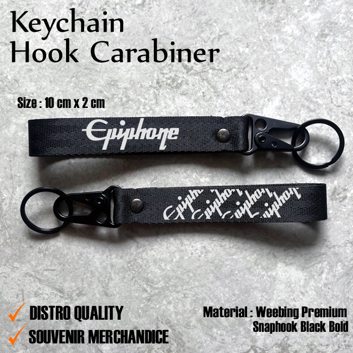 KUNCI EPIPHONE - KARABINER EPIPHONE GUITARS - GANTUNGAN KUNCI GITAR EPIPHONE  - PENGAIT CANTOLAN GIT