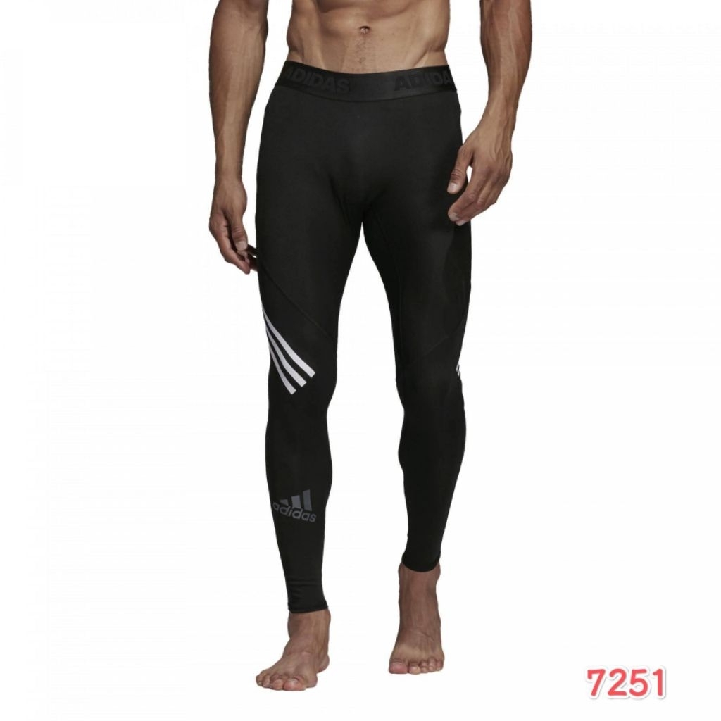 ADIDAS ALPHASKINS 3 STRIPED TIGHT - LEGGING SPORT PRIA (7251)