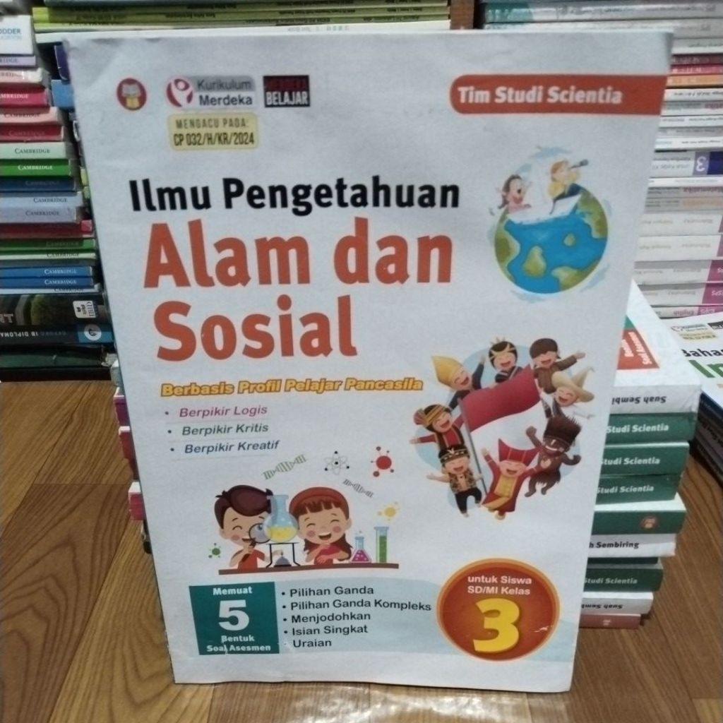 Ilmu Pengetahuan Alam dan Sosial Kelas 3 SD/MI Kurikulum Merdeka - Yrama Widya