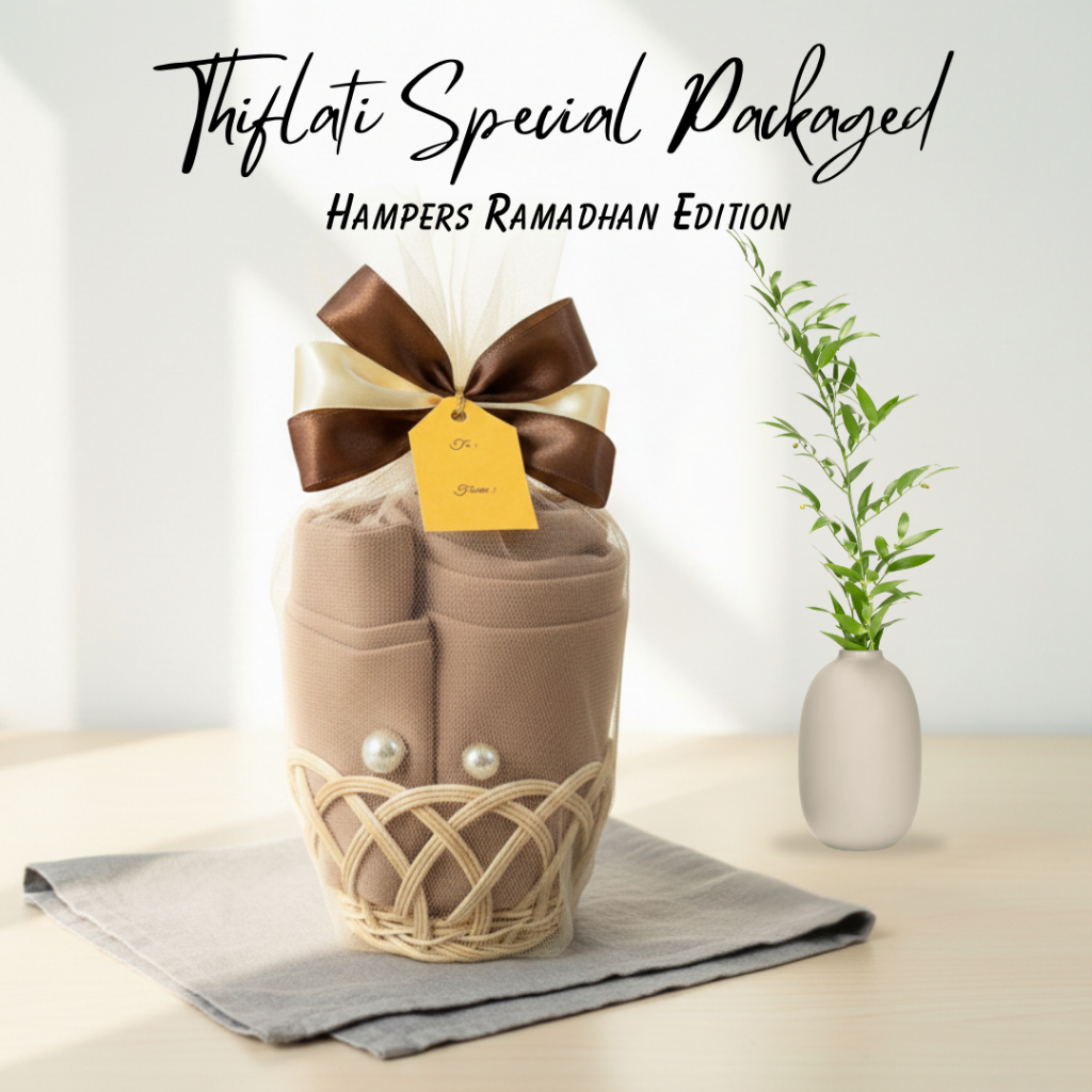 Hampers Hijab Syar'i Pollycotton Premium 145x145 cm Free Tuspin | Kado Hadiah Ulang Tahun, Nikahan, 