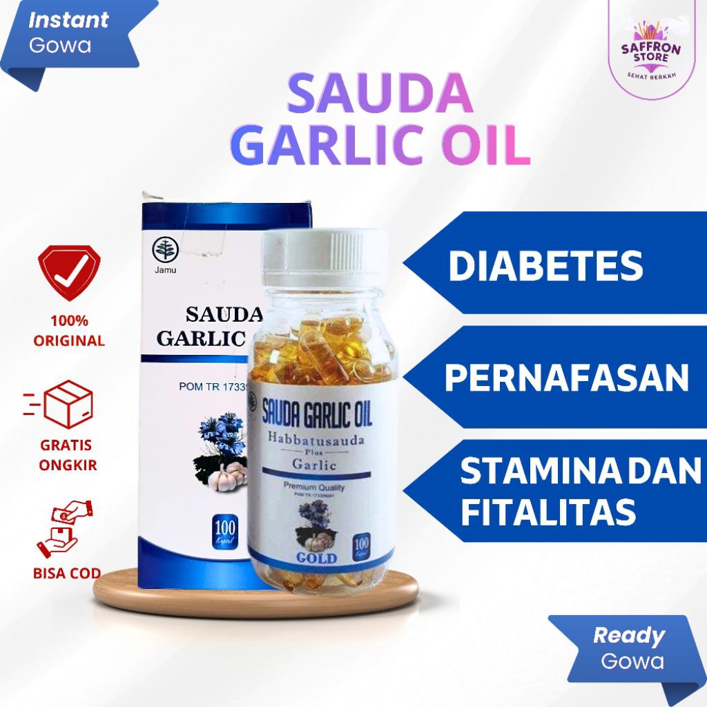 Sauda Garlic Oil, Habbatussauda Garlic Oil