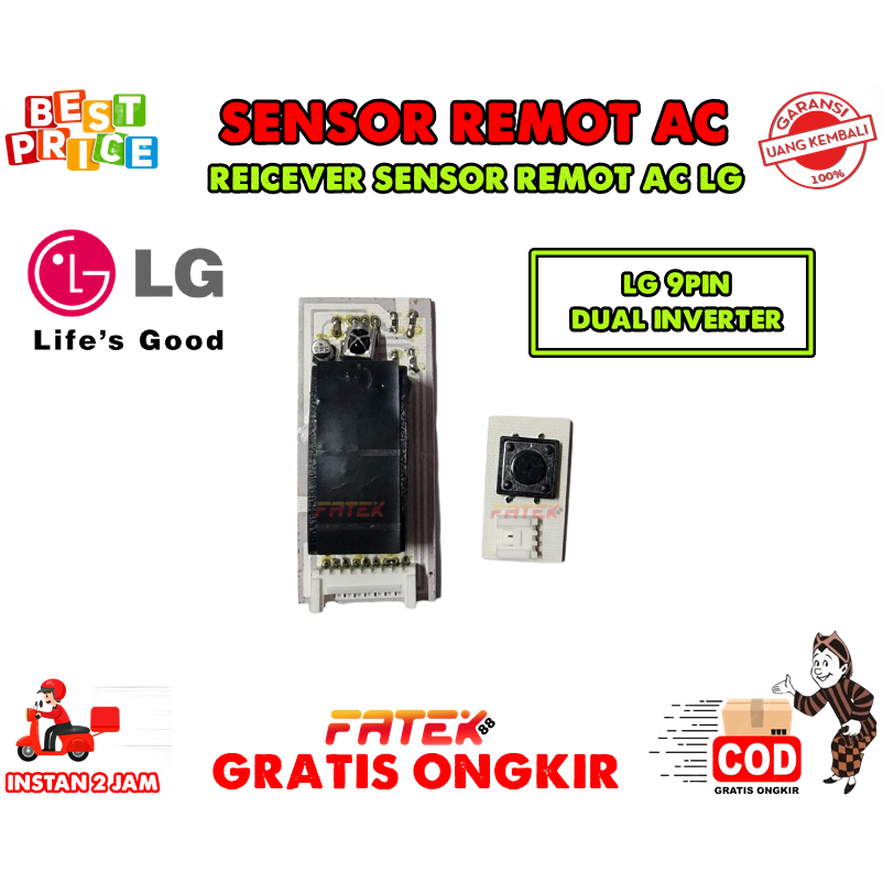 SENSOR REMOTE AC LG DUAL INVERTER | MODUL REMOT SENSOR AC MEREK LG | MATA SENSOR SPLIT LG INVERTER