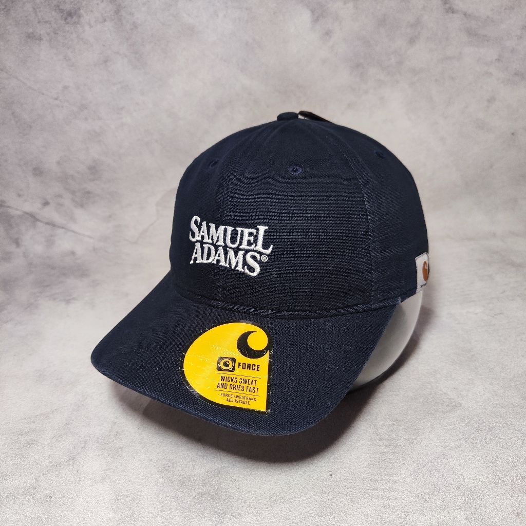 topi baseball carhartt collabs samuel adams original kondisi second