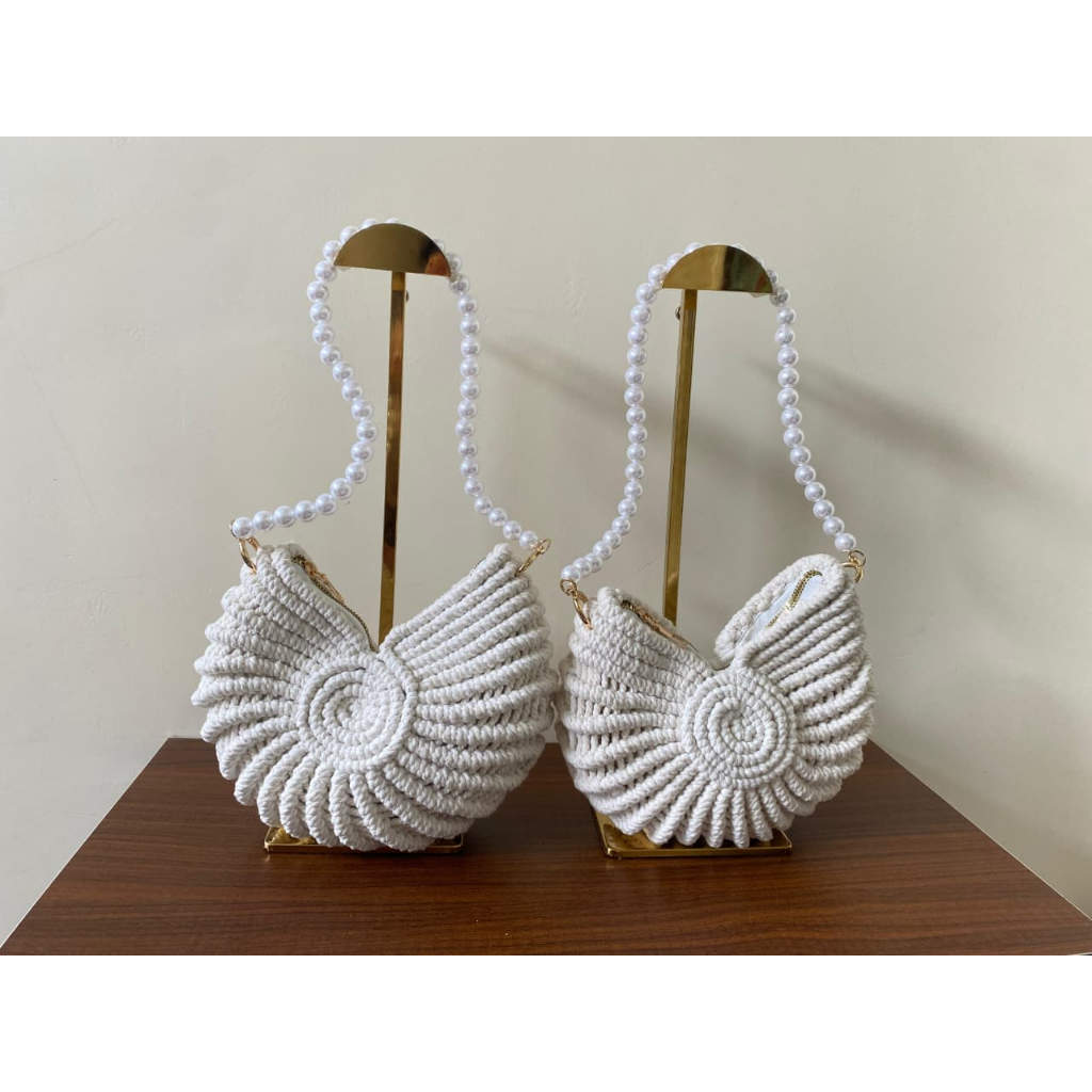 Dasilva Tas Macrame Handmade berbahan katun disimpul