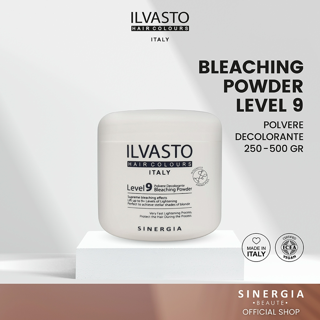 ILVASTO Bleaching Lev 9 | Menghilangkan Warna Alami Rambut Mencerahkan Warna Rambut