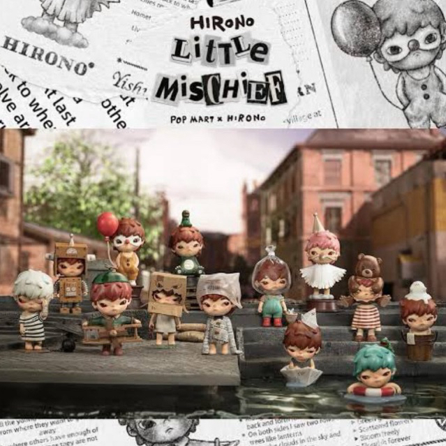 [ready] hirono little mischief series — protector, ragpicker, boiling frog, birdman, float, destroye