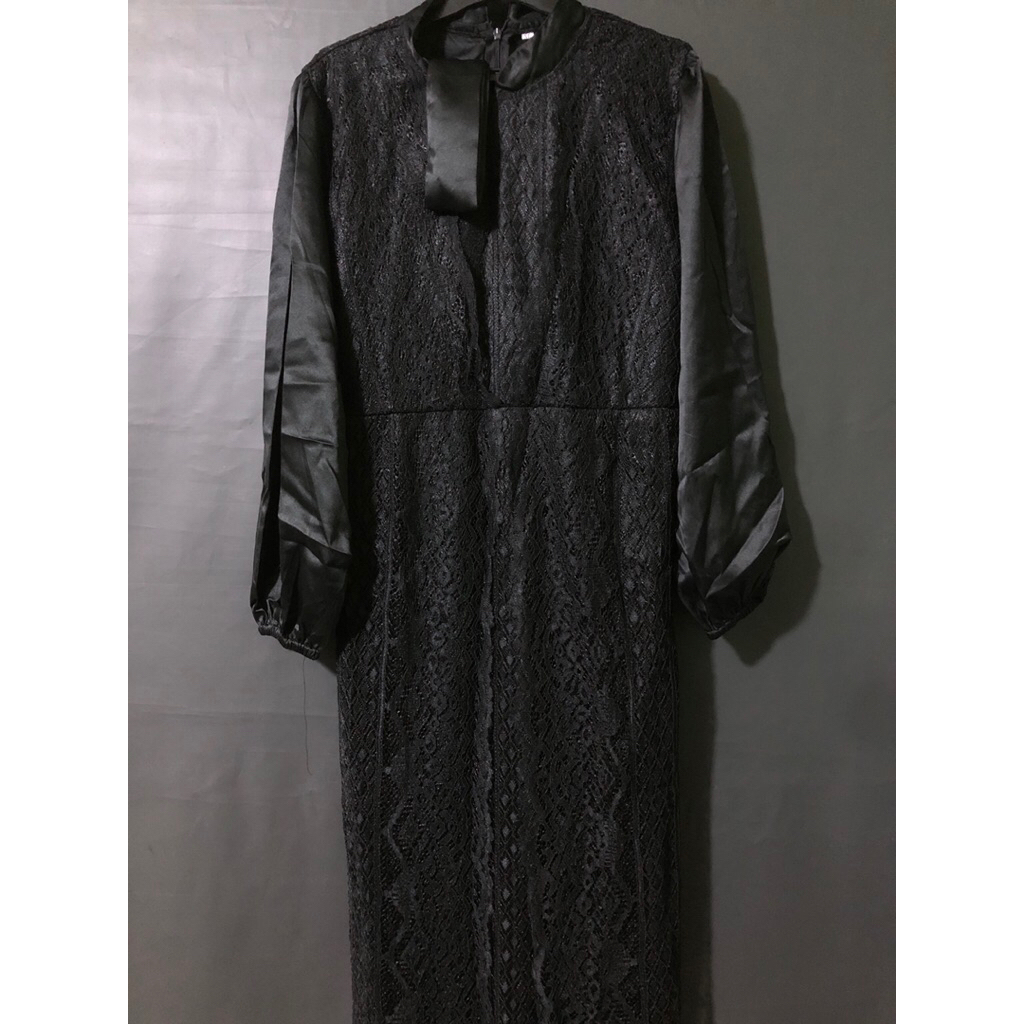 Gamis warna hitam new