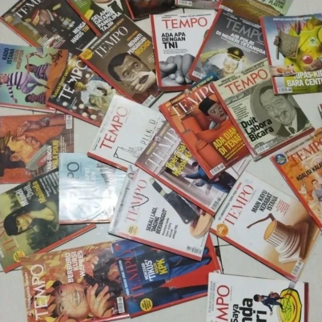 Majalah TEMPO Original Bekas