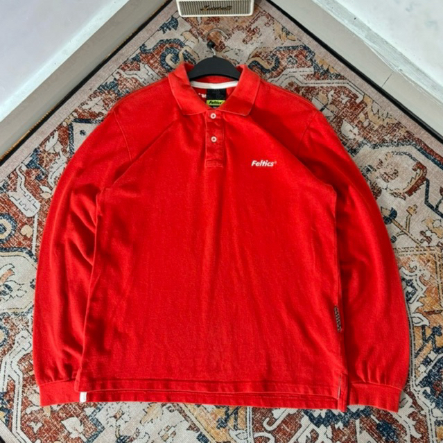 POLO LONGSLEEVE FELTICS MERAH