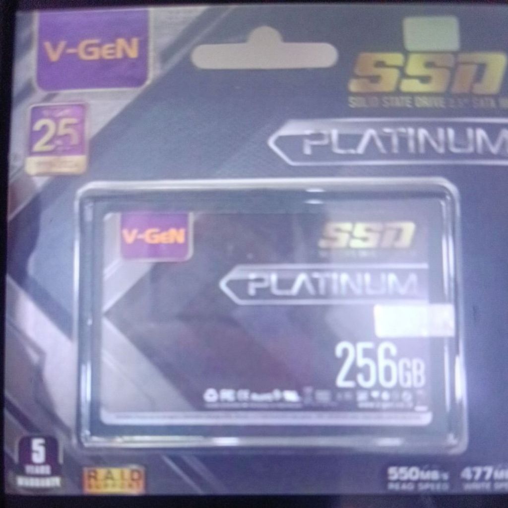 SSD Sata 3.0 256gb V-Gen