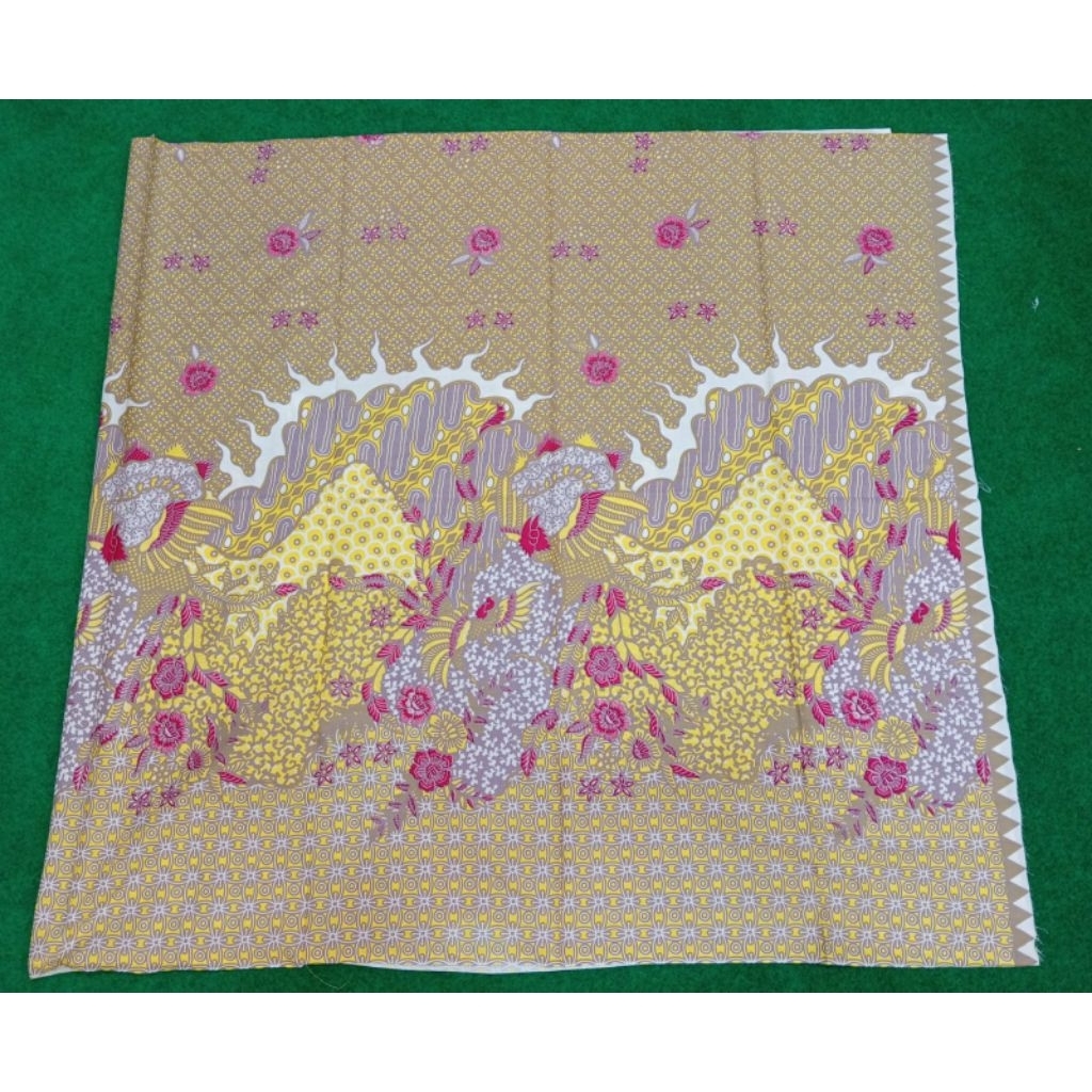 Kain batik katun motif burung cendrawasih terbaru