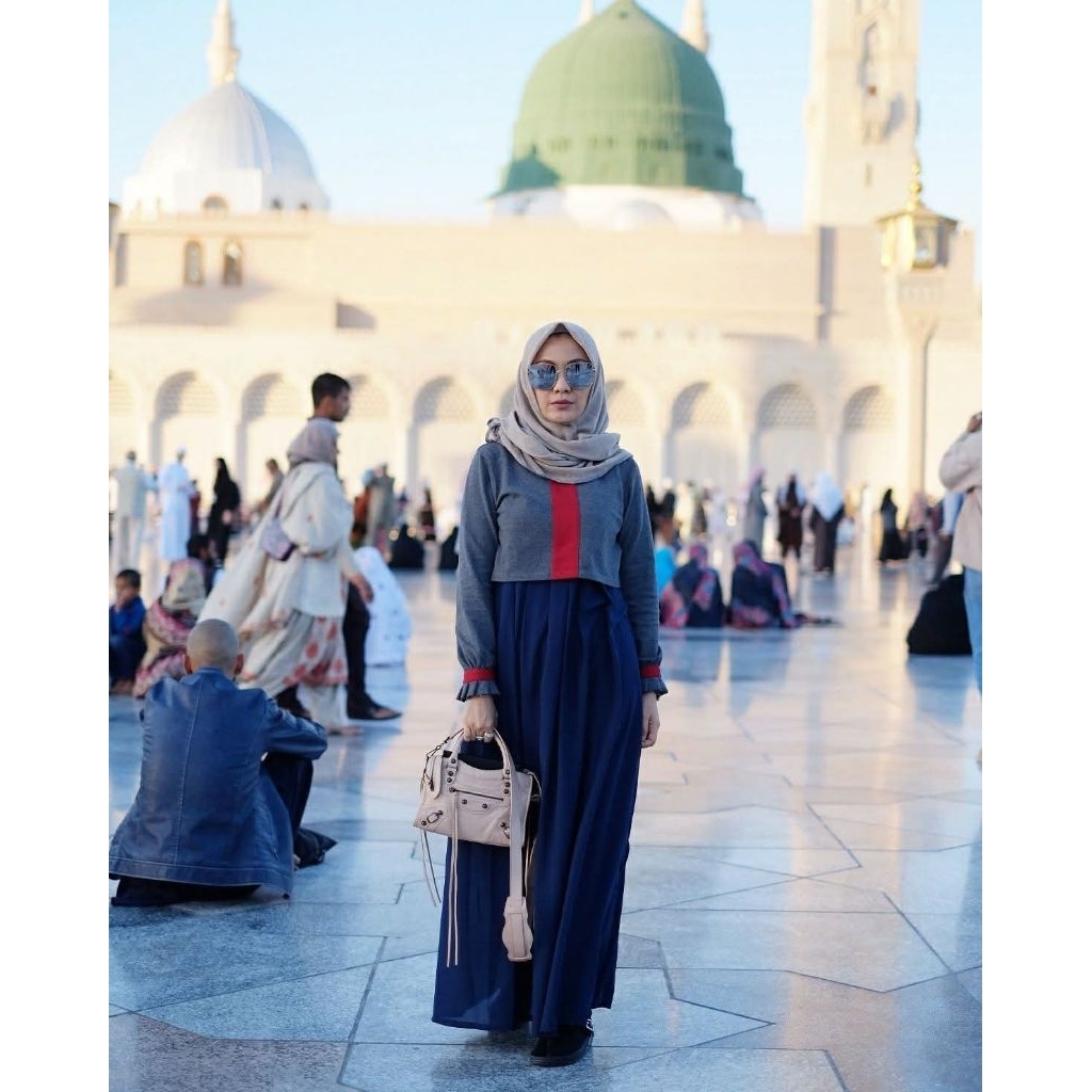 MONEL Madinah Dress/Terusan/Gamis