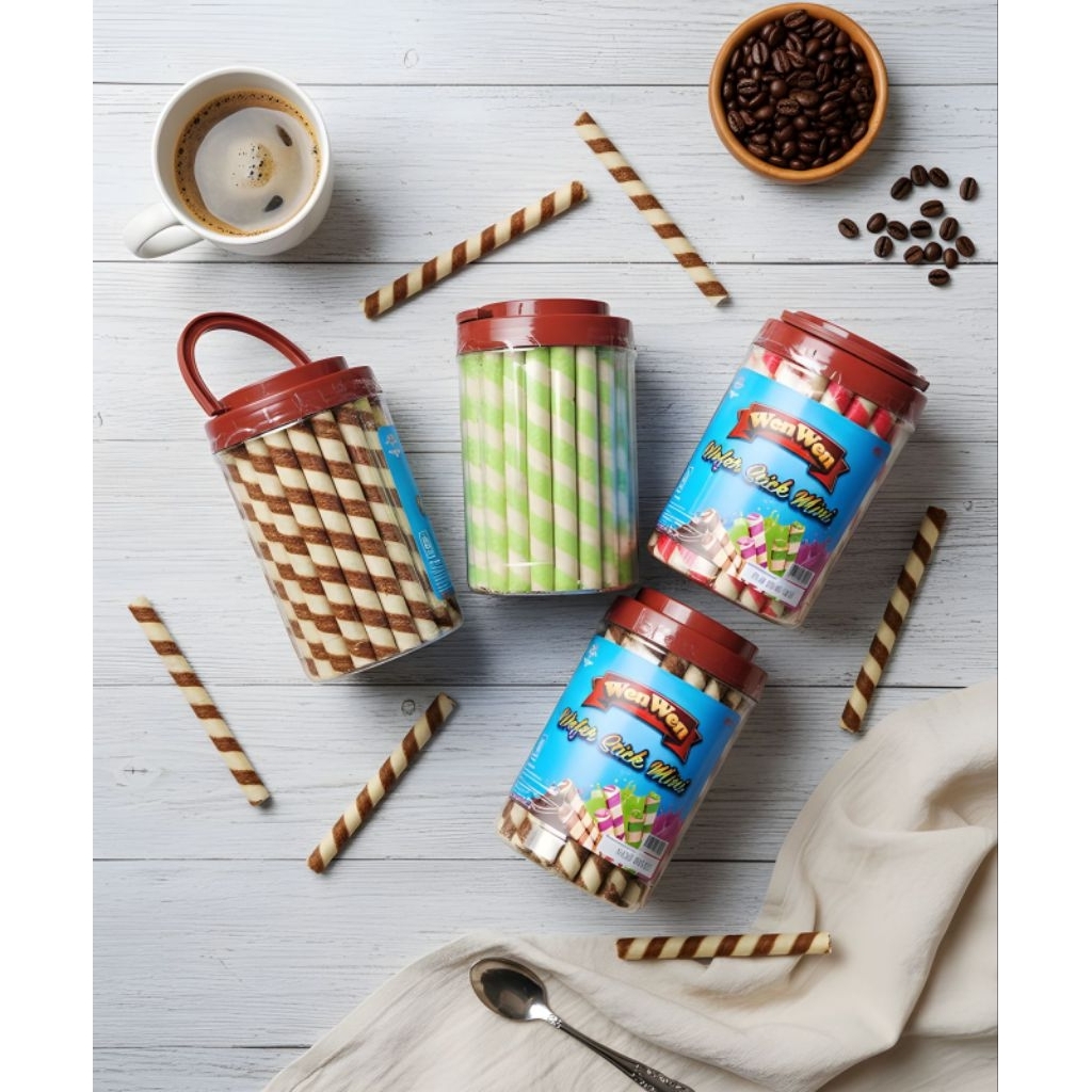 Astor Wen Wen Mini ( 1 Dus isi 12 ) - Astor lebaran enak murah - wafer stick