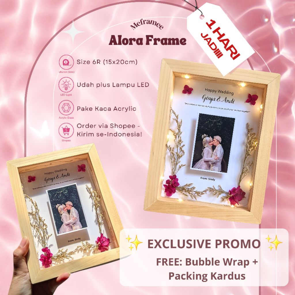 Frame Kayu| Wooden Frame| Frame Rustic| Frame Custom| Frame 6R| Meframee| Kado Wisuda| Kado Wedding|