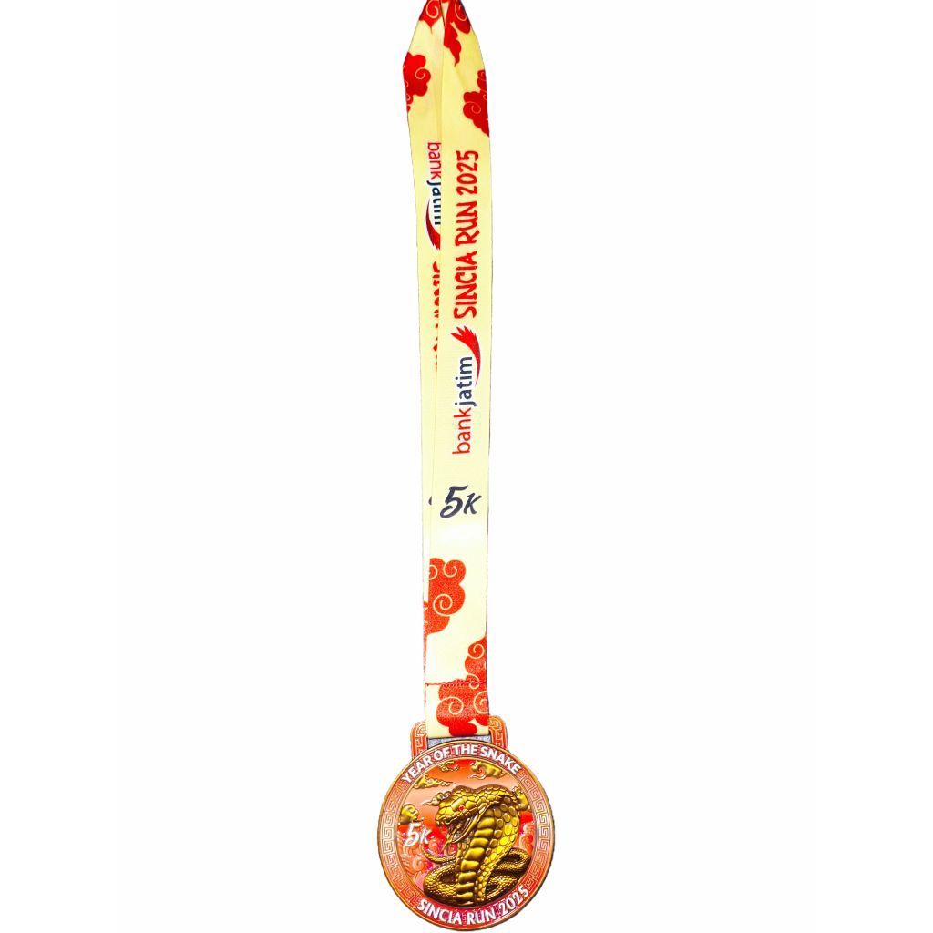 Medali Finisher Running Event Lari Sincia Run 2025 - 5K