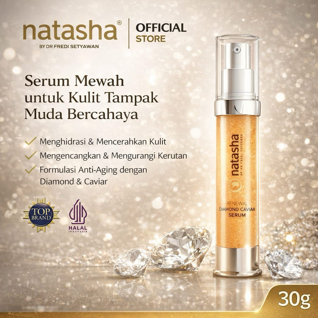 NATASHA| Diamond Caviar Serum